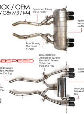 Fabspeed Valvetronic Exhaust System w/ Polished Stainless Steel Tips BMW M3 | M4 (G80/G82) 2021+                                     - FS.BMW.G8X.VLVP - Image 7
