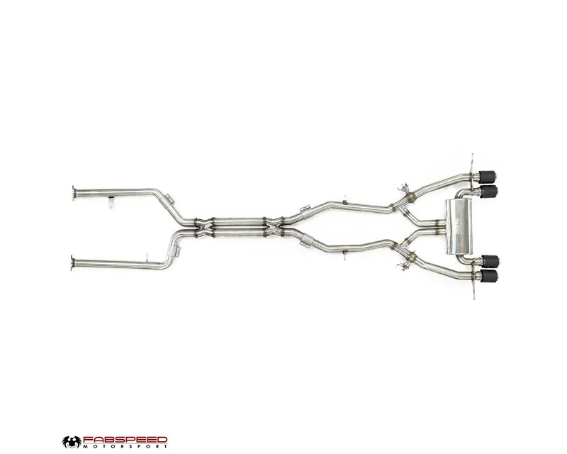 Fabspeed Supersport X-Pipe Valvetronic Exhaust System BMW M3 | M4 (G80/G82) 2021+ - FS.BMW.G8X.VLVMPXX
