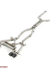 Fabspeed Supersport X-Pipe Valvetronic Exhaust System w/ Polished Stainless Steel Tips BMW M3 | M4 (G80/G82) 2021+                                     - FS.BMW.G8X.VLVMPP - Image 2