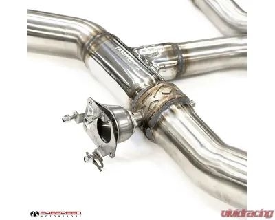Fabspeed Supersport X-Pipe Valvetronic Exhaust System w/ Polished Stainless Steel Tips BMW M3 | M4 (G80/G82) 2021+ - FS.BMW.G8X.VLVMPP