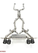 Fabspeed Supersport X-Pipe Valvetronic Exhaust System w/ Polished Stainless Steel Tips BMW M3 | M4 (G80/G82) 2021+                                     - FS.BMW.G8X.VLVMPP - Image 5