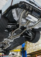 Fabspeed Supersport X-Pipe Valvetronic Exhaust System w/ Polished Stainless Steel Tips BMW M3 | M4 (G80/G82) 2021+                                     - FS.BMW.G8X.VLVMPP - Image 8