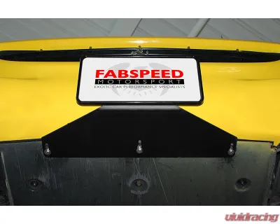 Fabspeed Front License Plate Bracket Ferrari 355 1994-1999 - FS.FER.355.FLPB