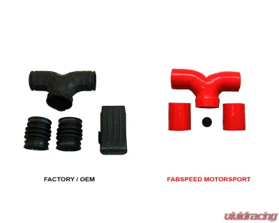 Fabspeed Silicone Intake Hoses Ferrari 355 5.2 1996-1999 - FS.FER.35552.SIH