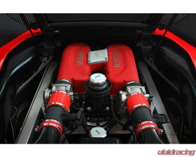 FabSpeed Red Intake Hoses Ferrari 360 1999-2005 - FS.FER.360.SIH
