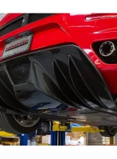 Fabspeed Carbon Fiber Rear Diffuser Ferrari F430 2005-2009                                     - FS.FER.430.CFRD - Image 3