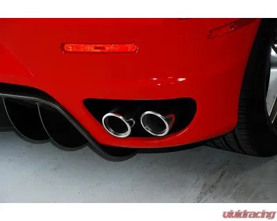 Fabspeed Polished Slip-on Tip Covers Ferrari F430 2005-2009 - FS.FER.430.TCP
