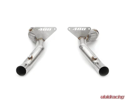 Fabspeed Race Downpipes Ferrari 488 GTB | 488 Spider 2016-2020 - FS.FER.488.CB