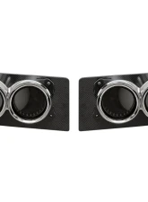 Fabspeed Polished Stainless Steel Deluxe Quad Style Tips Lamborghini Gallardo 2004-2008                                     - FS.LAM.GDO.QDTP - Image 2