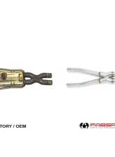 Fabspeed Resonator Bypass X-Pipe Maserati GT Coupe | Spyder | Gransport 2002-2007                                     - FS.MAS.CS.XP - Image 2