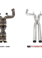Fabspeed Resonator Bypass X-Pipe Maserati Ghibli RWD 2013+                                     - FS.MAS.GH.RBXP - Image 2