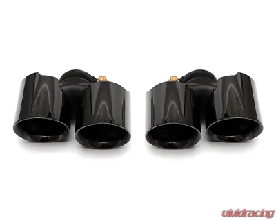 Fabspeed Sport Performance Package w/ Satin Black Tips Maserati Quattroporte 2004-2006 - FS.MAS.QP.SPKGB