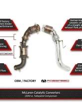 Fabspeed Sport Catalytic Converters McLaren MP4-12C 2011-2014                                     - FS.MCL.12C.SC - Image 5