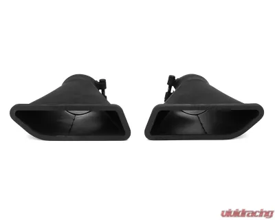 Fabspeed Supersport X-Pipe Exhaust System w/ Black OEM Style Tips McLaren MP4-12C 2011-2014 - FS.MCL.12C.SSXOB