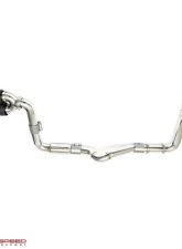 Fabspeed Street Supercup Turboback Exhaust System w/ Polished Stainless Steel Tips Porsche 718 Boxster | Cayman 2017+                                     - FS.POR.718.SCUPSP - Image 3