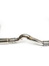 Fabspeed Street Supercup Turboback Exhaust System w/ Polished Stainless Steel Tips Porsche 718 Boxster | Cayman 2017+                                     - FS.POR.718.SCUPSP - Image 4