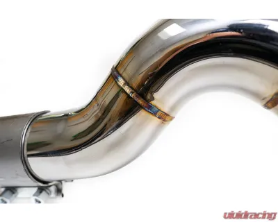 Fabspeed Street Supercup Turboback Exhaust System w/ Polished Stainless Steel Tips Porsche 718 Boxster | Cayman 2017+ - FS.POR.718.SCUPSP
