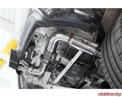Fabspeed Street Supercup Turboback Exhaust System w/ Polished Stainless Steel Tips Porsche 718 Boxster | Cayman 2017+ - FS.POR.718.SCUPSP
