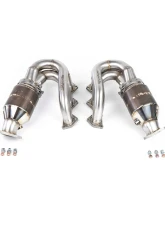 Fabspeed RENNKRAFT Modular Street and Racing Headers w/ HJS Catalytic Converters Porsche 718 GT4 | GTS | Spyder 2020-2023                                     - FS.POR.718GT4.MDLRHDR.CB - Image 5