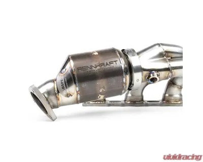 Fabspeed RENNKRAFT Modular Street and Racing Headers w/ HJS Catalytic Converters Porsche 718 GT4 | GTS | Spyder 2020-2023 - FS.POR.718GT4.MDLRHDR.CB