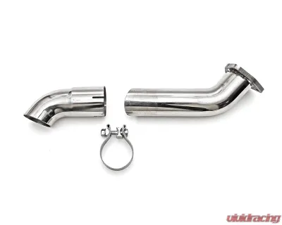 Fabspeed Muffler Bypass Pipe w/ Adjustable Turndown Porsche 911 Carrera 1976-1989 - FS.POR.911.MB