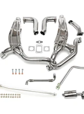 Fabspeed Standard 930 Model Sport Headers w/ Heat Porsche 911 Turbo 930 1976-1989                                     - FS.POR.911T.SHDRWH - Image 5