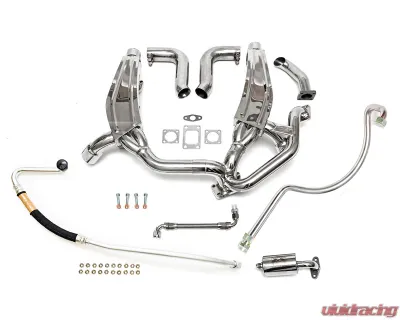 Fabspeed Standard 930 Model Sport Headers w/ Heat Porsche 911 Turbo 930 1976-1989 - FS.POR.911T.SHDRWH
