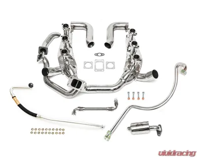 Fabspeed Standard 930 Model Sport Headers w/ Heat Porsche 911 Turbo 930 1976-1989 - FS.POR.911T.SHDRWH