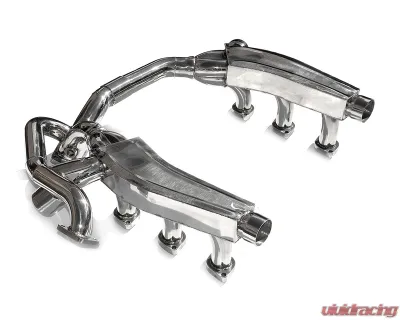 Fabspeed Sport Headers w/ Heat & 930 Slantnose Model Porsche 911 Turbo 930 1976-1989 - FS.POR.911T.SHDRWHS