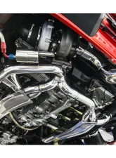 Fabspeed Sport Headers w/ Heat & 930 Slantnose Model Porsche 911 Turbo 930 1976-1989                                     - FS.POR.911T.SHDRWHS - Image 4