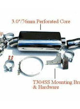 Fabspeed Maxflo Performance Exhaust System Porsche 964 Turbo 965 1990-1994                                     - FS.POR.964T.MAX - Image 2