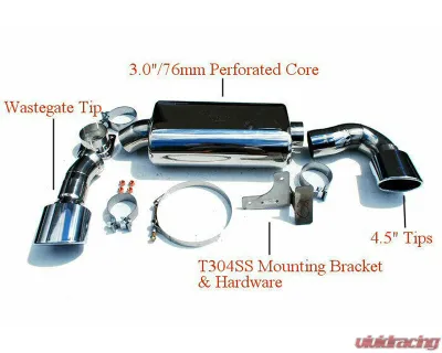 Fabspeed Maxflo Performance Exhaust System Porsche 964 Turbo 965 1990-1994 - FS.POR.964T.MAX