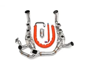 Fabspeed Sport Headers with Heat Porsche C2 Turbo | 964 Turbo 965 1990-1994