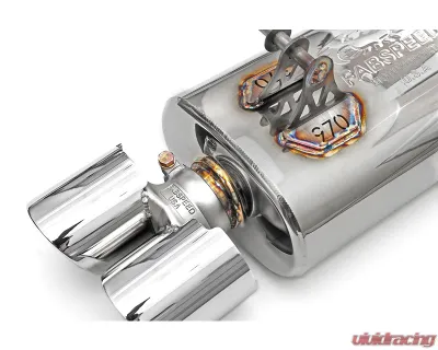 Fabspeed Maxflo Performance Exhaust System w/ Satin Black Tips Porsche 970 Panamera GTS 2010-2016 - FS.POR.970GTS.MAXB