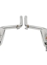 Fabspeed Maxflo Performance Exhaust System w/ Satin Black Tips Porsche 970 Panamera V6 2010-2016                                     - FS.POR.970V6.MAXB - Image 4