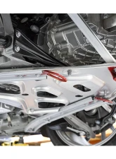 Fabspeed Jack Point Powder Coated Red Porsche 981 Boxster | Cayman 2013-2016                                     - FS.POR.981.JP - Image 4