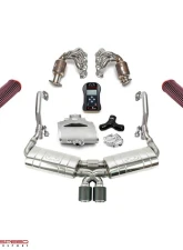 Fabspeed TrackTec Performance Package w/ Polished Stainless Tips Porsche 981 Boxster | Cayman 3.4L S/GTS 2013-2016                                     - FS.POR.981S.TTCPKGEPVC - Image 8