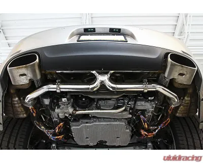 Fabspeed Center Muffler Bypass X-Pipe Non-Valved Porsche 991 Carrera 2012-2016 - FS.POR.991.CMBX