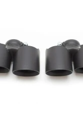 Fabspeed X-Pipe Exhaust System w/Satin Black Tips Porsche 991 Carrera 2012-2016                                     - FS.POR.991.SSXB - Image 3