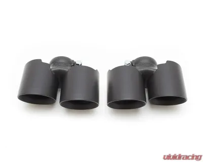 Fabspeed X-Pipe Exhaust System w/Satin Black Tips Porsche 991 Carrera 2012-2016 - FS.POR.991.SSXB