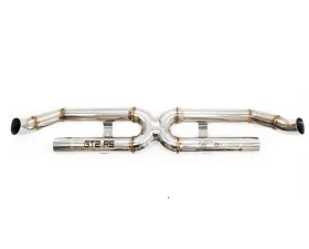 Fabspeed Center Muffler Bypass X-Pipe Porsche 991.2 GT2 RS 2018-2019