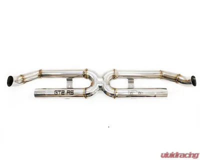 Fabspeed Center Muffler Bypass X-Pipe Porsche 991.2 GT2 RS 2018-2019 - FS.POR.9912GT2RS.CMX
