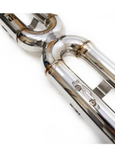 Fabspeed Center Muffler Bypass X-Pipe Porsche 991.2 GT2 RS 2018-2019                                     - FS.POR.9912GT2RS.CMX - Image 4