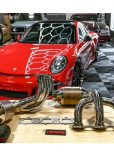Fabspeed Sport Headers With HJS Catalytic Converters Porsche 991.2 GT3 | GT3RS 2017- 2019                                     - FS.POR.9912GT3.SHDR - Image 6
