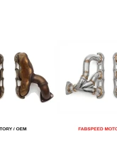 Fabspeed Sport Headers Porsche 991 Turbo | Turbo S 2013-2016                                     - FS.POR.991T.SHDR - Image 2