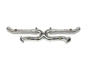 Fabspeed Cat X-Pipe w/ Bischoff Style Flanges Porsche 993 Carrera 1994-1996