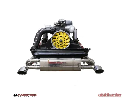 Fabspeed Carbon Fiber Heater Duct Bypass Pipe Porsche 993 Carrera 1994-1998 - FS.POR.993.CFHB