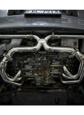 Fabspeed Maxflo Narrow Body Performance Exhaust System w/ Satin Black Tips Porsche 993 Carrera 1994-1998                                     - FS.POR.993.MAXNB - Image 4