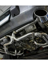 Fabspeed Maxflo Narrow Body Performance Exhaust System w/ Satin Black Tips Porsche 993 Carrera 1994-1998                                     - FS.POR.993.MAXNB - Image 5