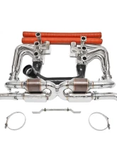 Fabspeed RSR Header Muffler Kit w/ Heat Exchange & Sport Cat Upgrade Porsche 993 Carrera 1994-1998                                     - FS.POR.993.RSRWHSC - Image 2
